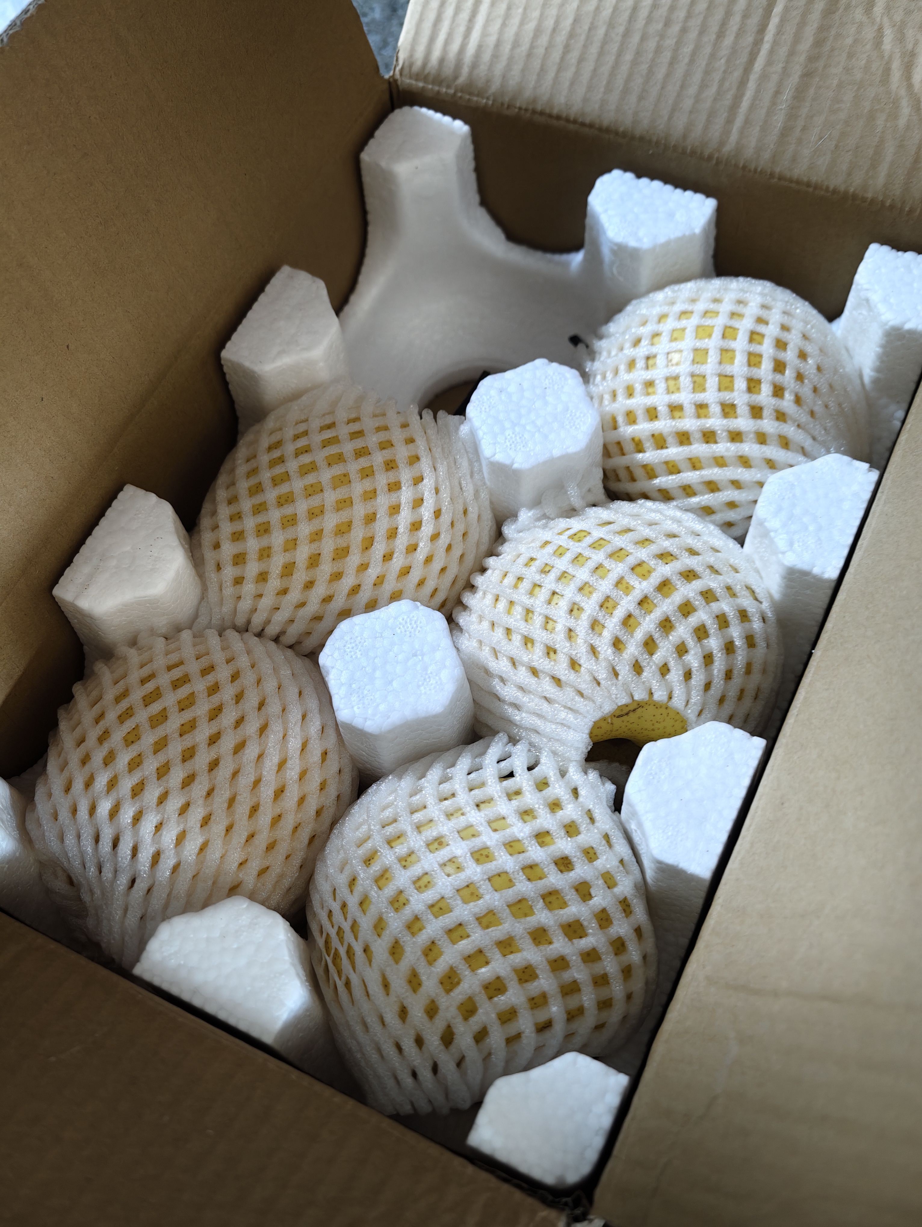 京鲜生河北雪花梨王 净重5斤 单果500g+ 新鲜雪梨 生鲜水果 源头直发 实拍图