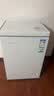 海尔（Haier）100L单温小冰箱迷你冰箱小型家用小冰柜冷柜冷冻冷藏转换一级能效深冷减霜大容量BC/BD-100GHW9D 实拍图