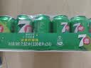 百事可乐七喜7UP 柠檬味 碳酸饮料汽水 330ml*24听胖罐 整箱装 实拍图