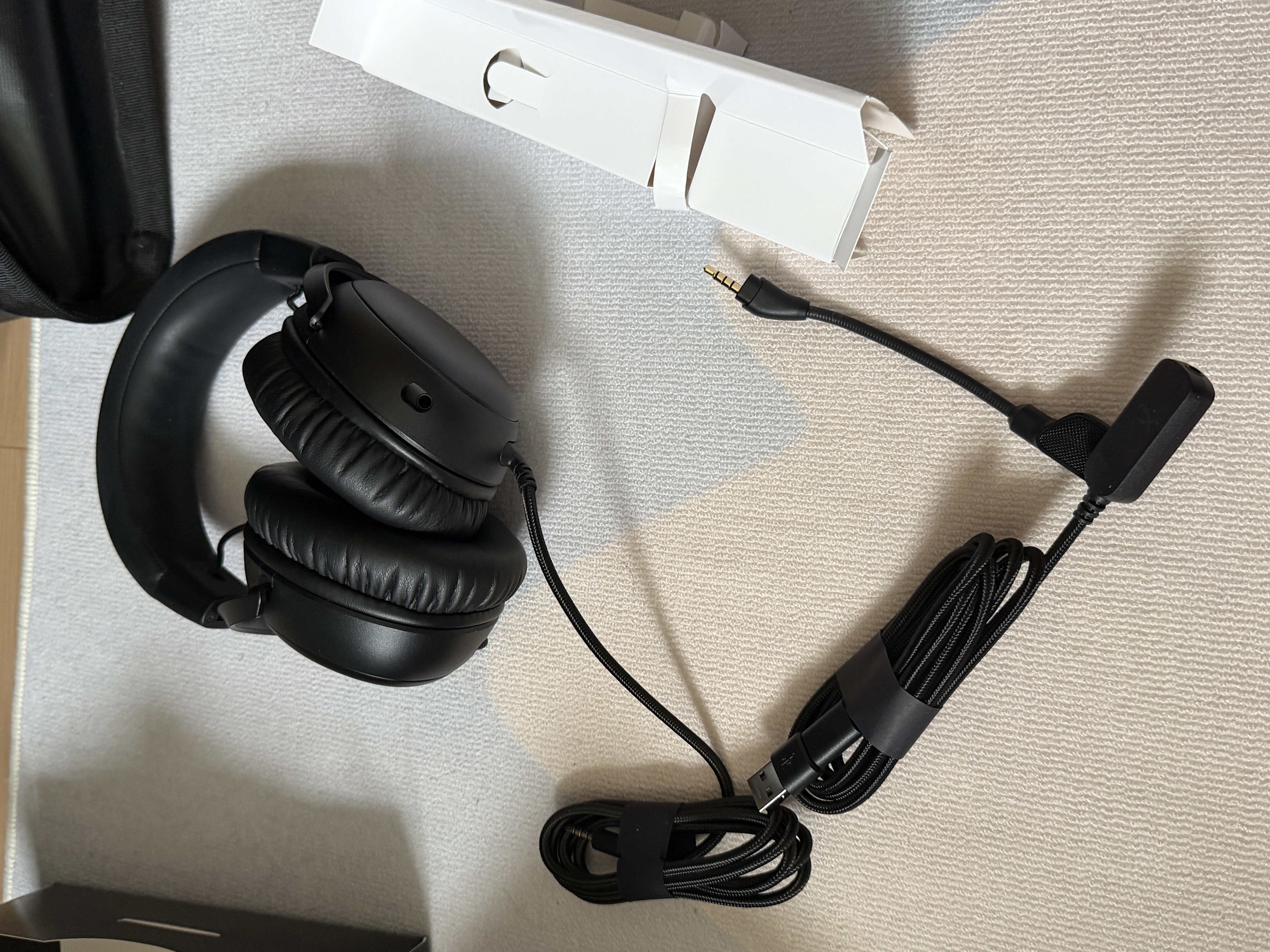 极度未知（HYPERX）飓风2飓风3系列电竞游戏耳机头戴式 fps吃鸡耳麦降噪麦克风 原金士顿cloud2电竞耳机 飓风3-黑【Hear360音效丨性能升级】 实拍图