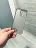 摩斐适用iphone16promax手机壳苹果16可磁吸超薄防摔半透明散热磨砂女男款赠钢化膜透黑 实拍图