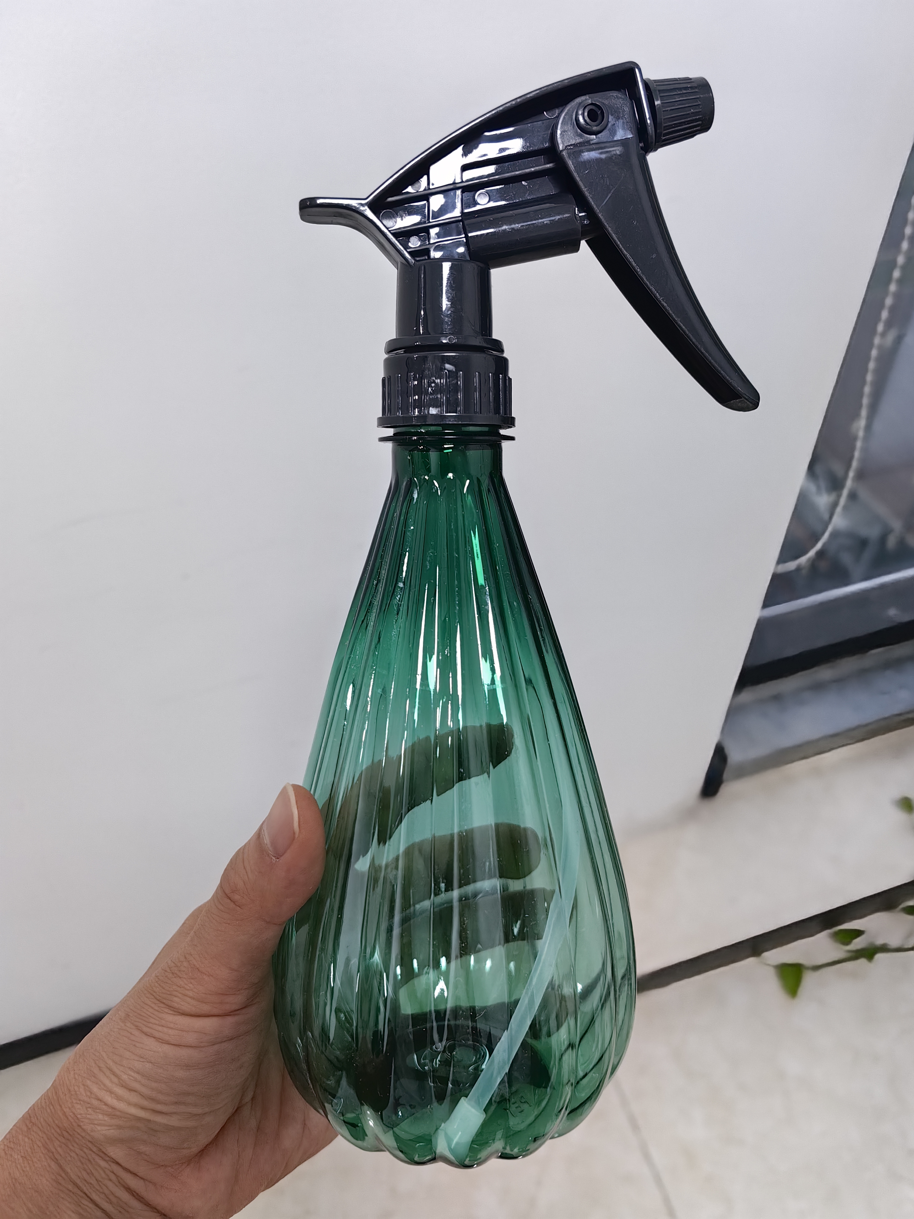 得力（deli）喷壶喷水壶喷雾器消毒 园艺浇花雾化细腻盆栽花卉厨房清洁600ML 实拍图