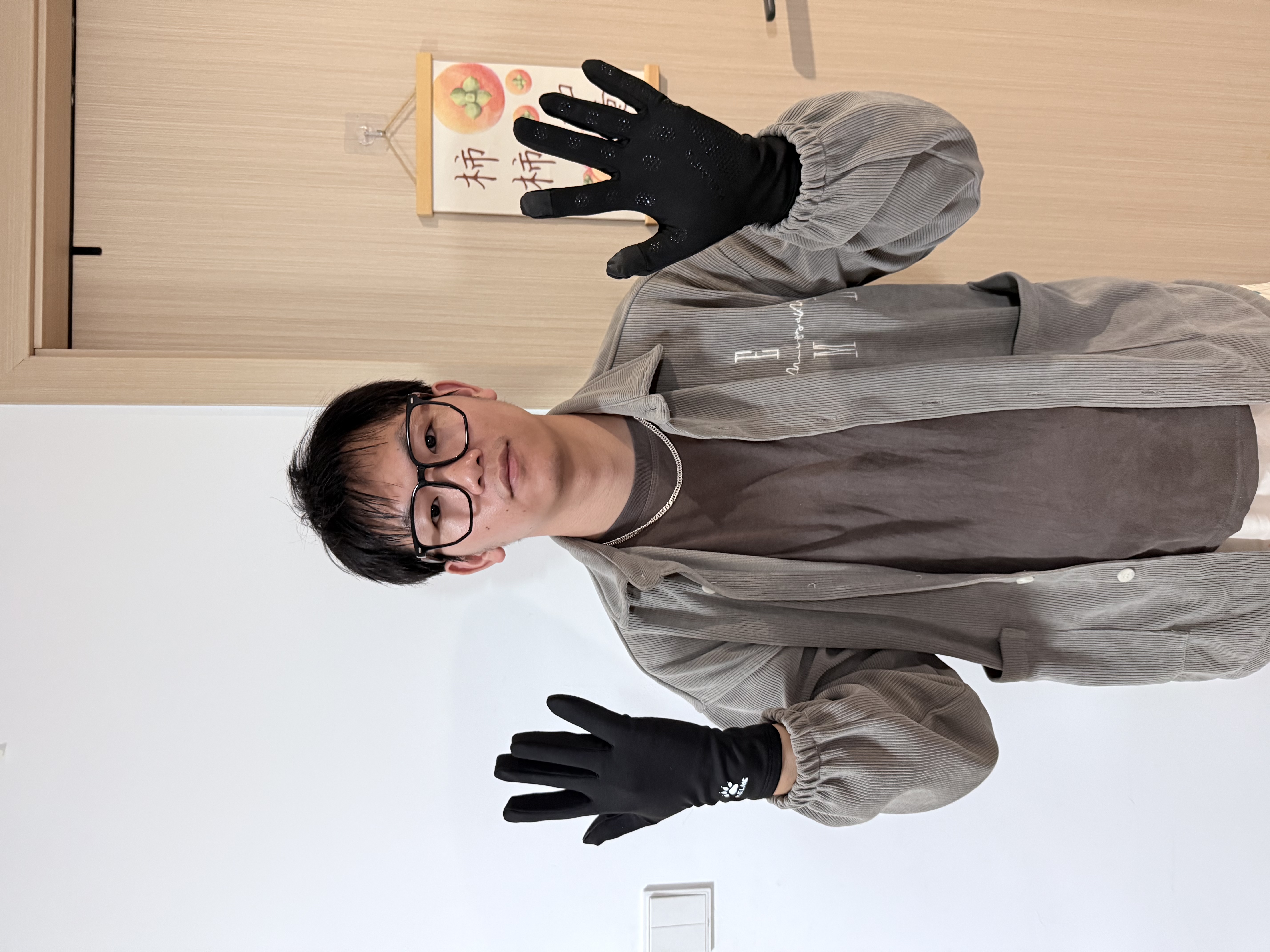 卡尔美（KELME）手套冬季骑行保暖跑步防风男女户外电动摩托车加绒足球自行车骑车 实拍图