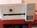 爱普生（EPSON）【6代新品】L4356墨仓式彩色无线AI学习打印机一体机家用办公  L4266升级版[自动双面 液晶屏 白] 实拍图