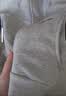 左西童装男童卫衣2026秋款外套连帽儿童开衫大童休闲上衣 灰色 120 实拍图