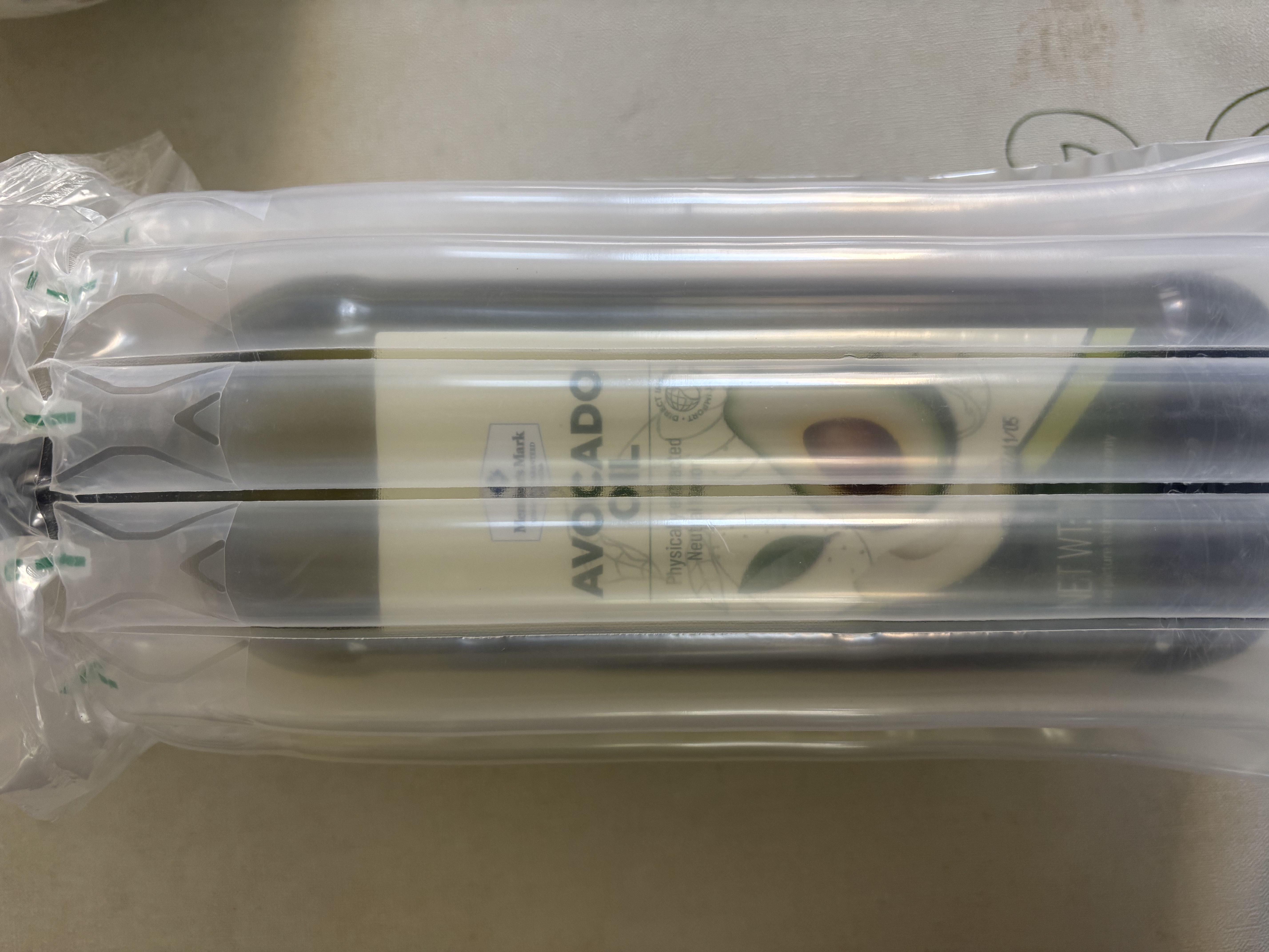 晟麦（sanmark）牛油果油1L低温冷榨儿童热炒食用油鳄梨油高烟点轻食凉拌家庭装 实拍图