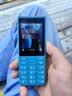 诺基亚（NOKIA）108 4G移动联通电信广电全网通 2.4英寸双卡双待 直板按键学生老人老年人功能机备用手机蓝色 实拍图