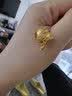 菜百首饰 黄金吊坠 足金六字真言葫芦吊坠不含链 计价 约3.60克双11 实拍图