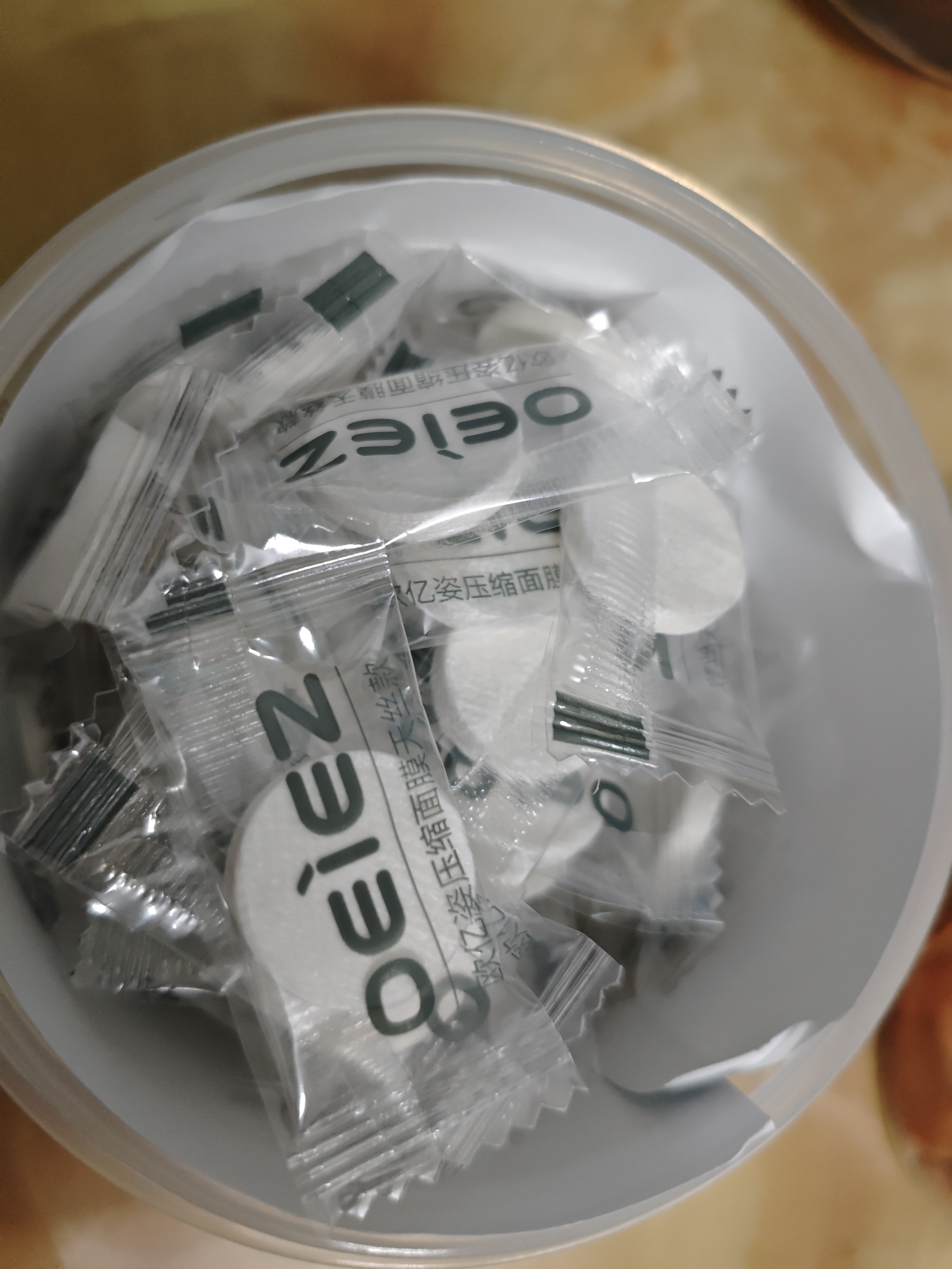 欧亿姿蚕丝压缩面膜纸湿敷专用不闷痘不滴水超薄一次性水疗面膜贴美容院 实拍图