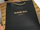 英雄（HERO）【升学礼物】配件礼品手提袋 时尚商务办公礼品袋 黑色中号 实拍图