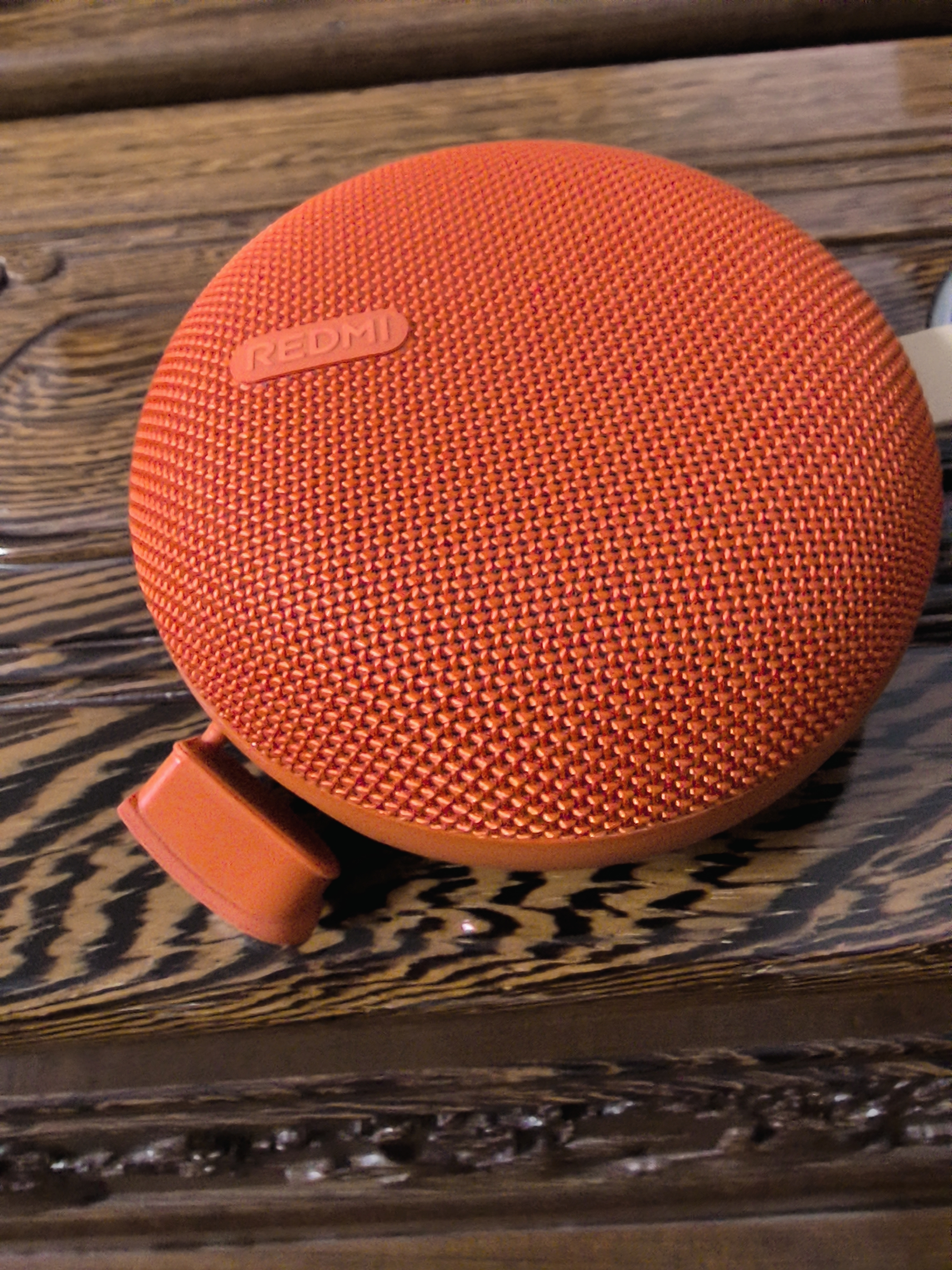 小米（MI）REDMI 蓝牙音箱2 橙色 小米音箱音响 长续航 IP67防尘防水 户外便携插卡 音响低音炮  礼物 家用 实拍图