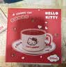 名创优品（MINISO）Hello Kitty苹果马克杯带碟陶瓷杯200mL女生学生杯子可爱水杯 实拍图