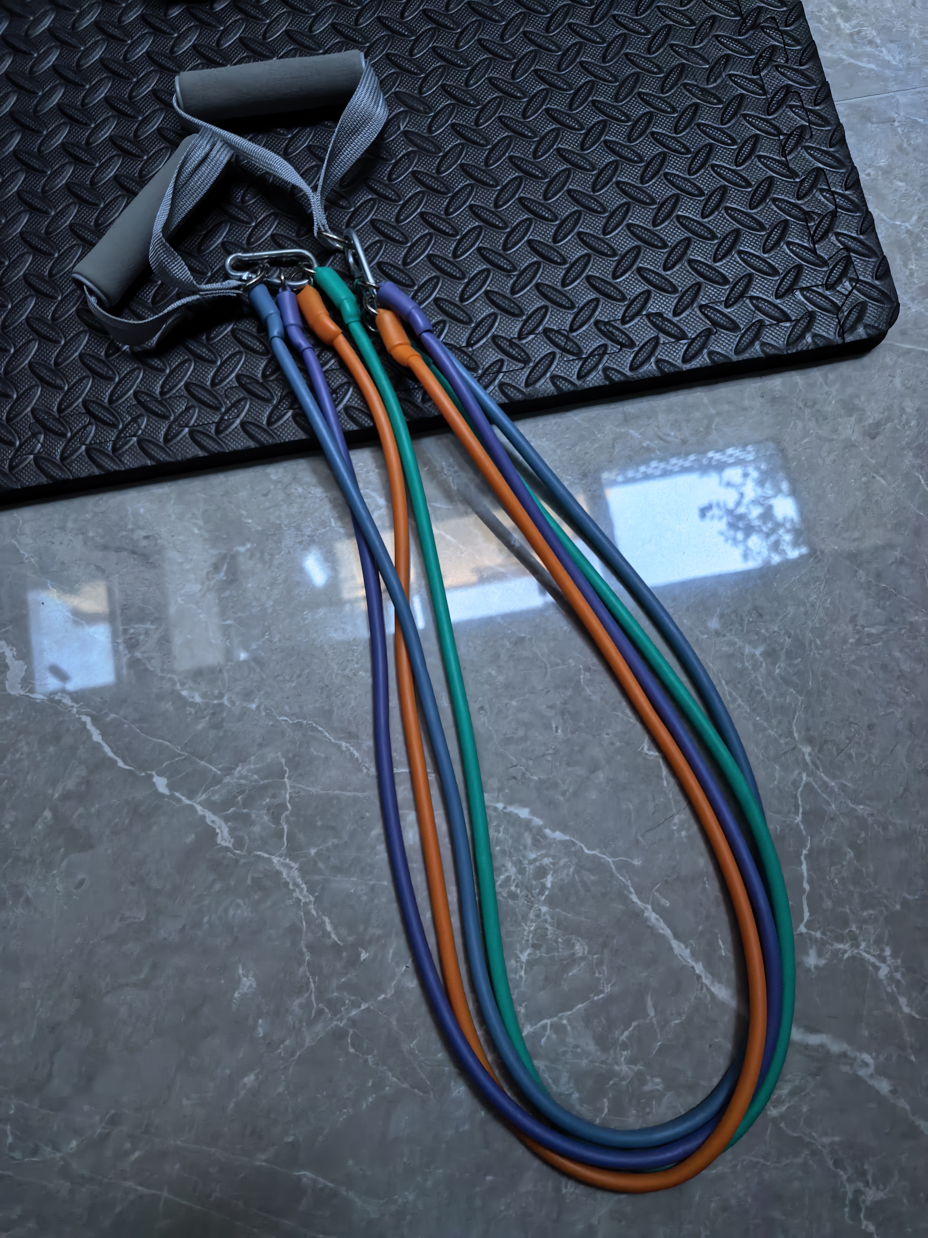 HEMMON拉力绳弹力绳门上开背健身器材弹力带力量训练胸肌拉背伸器男游泳 实拍图