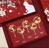 天色故宫猫中国风金属书签礼盒文创礼物送女老师 北京旅游纪念品生日伴手礼TS-5933漫花墙猫 实拍图
