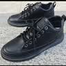 卡帝乐鳄鱼（CARTELO）男鞋秋冬季2026年潮牌皮鞋子男士软底时尚休闲鞋男英伦板鞋 实拍图