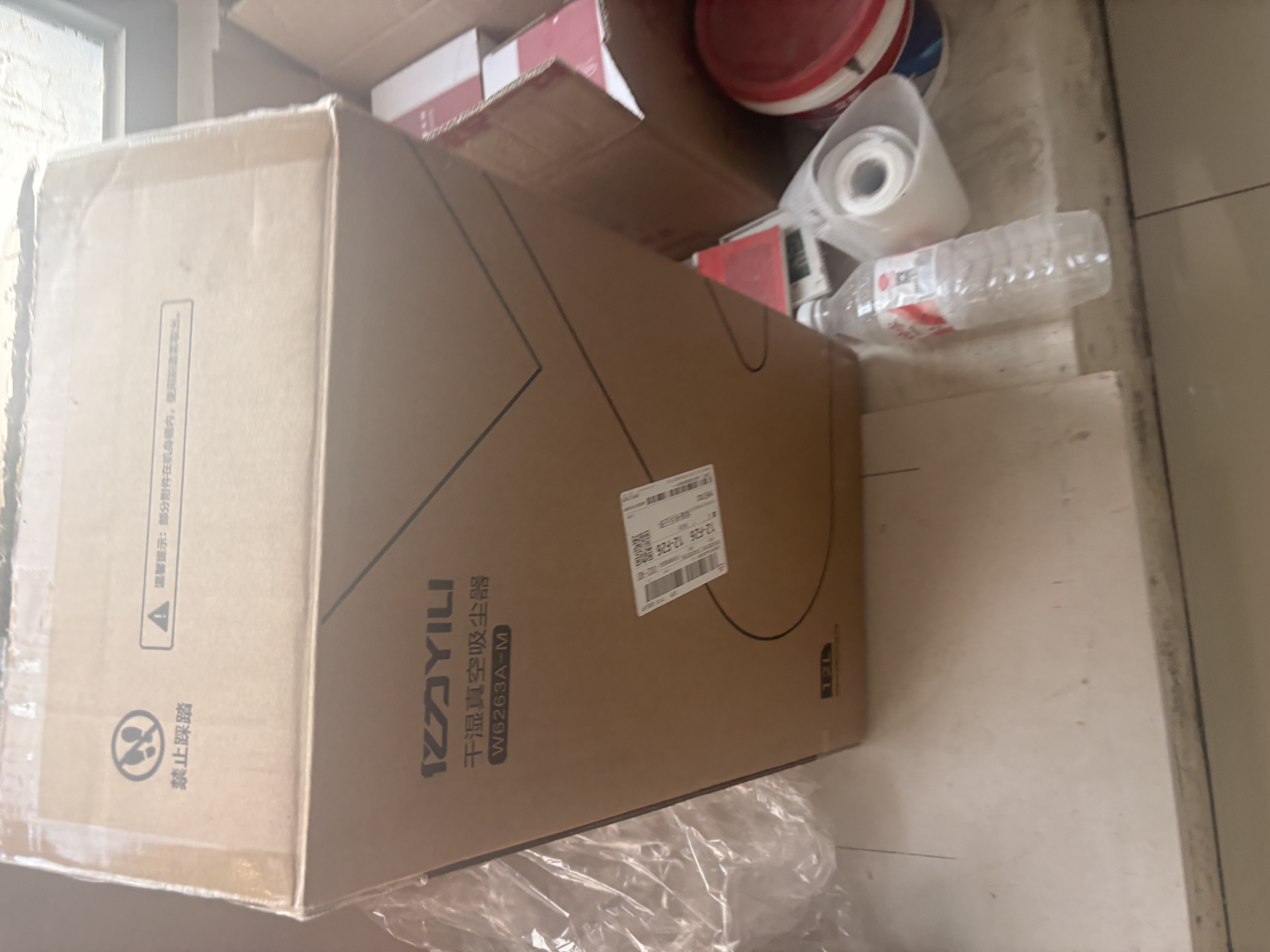亿力桶式手持吸尘器家用超强大吸力工业级车载商用大功率有线干湿两用宠物吸猫毛神器地毯开荒保洁6263 实拍图