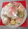 御茶膳房造型面点寿桃花馍1.25kg馒头点心花饽饽礼盒送礼礼品生日蛋糕礼物 实拍图