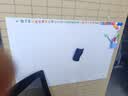 飞博士（Flybook）60*90cm白板墙贴不伤墙可移除办公家用教学写字板挂式磁性儿童小黑板可擦办公会议软白板纸 实拍图