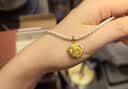 周生生黄金吊坠玫瑰花 足金挂坠女不含项链78715P计价3.35克 实拍图