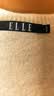 ELLE【100%绵羊毛】简约气质毛针织衫女2026春装新款新年圆领毛衣开衫 米白色 L 实拍图