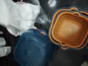 洗菜盆沥水篮八件套厨房多功能菜篮子双层漏盆 大号+中号+小号6件套 实拍图