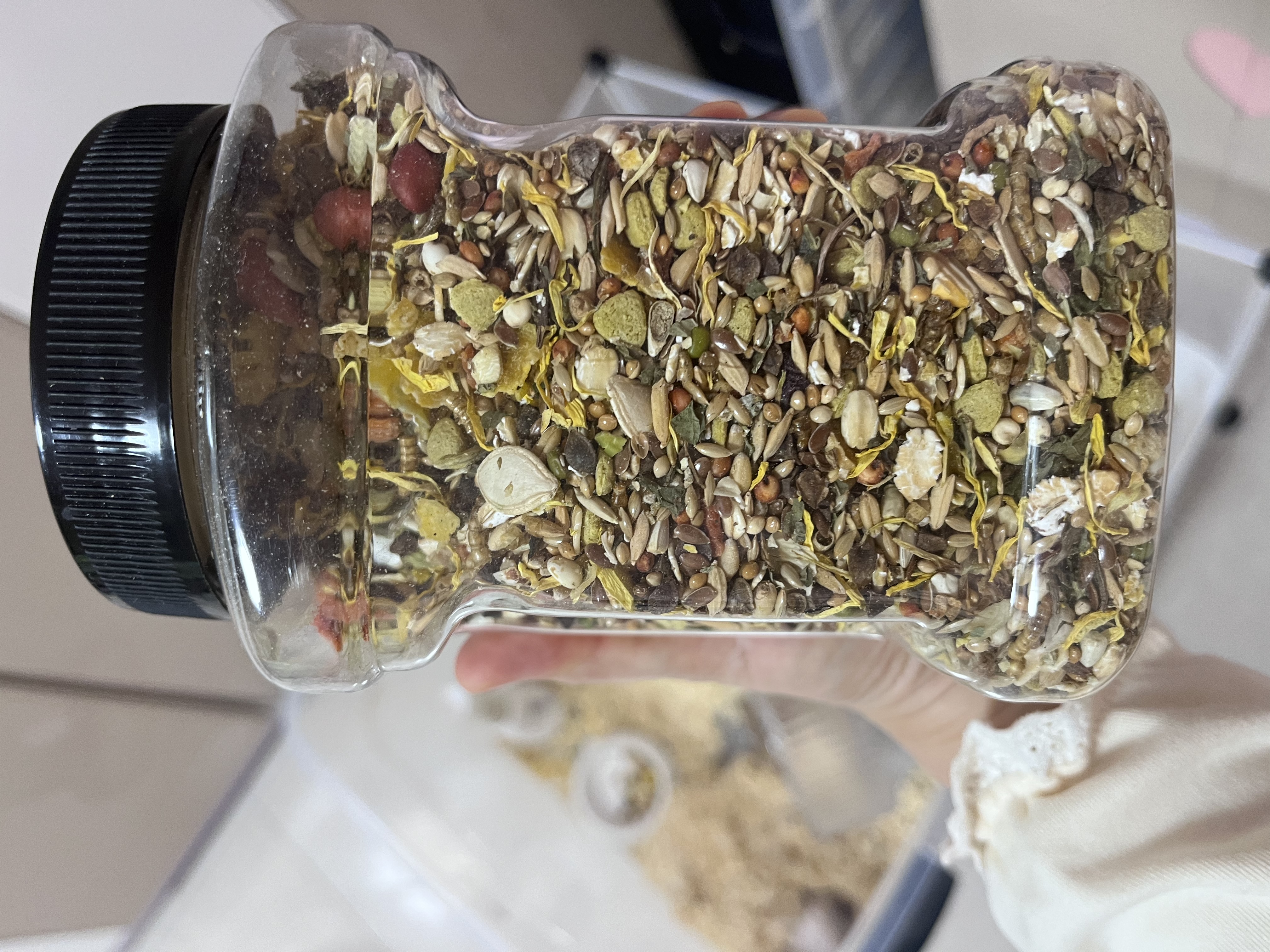 布卡星H1冻干仓鼠粮食金丝熊侏儒全价营养主粮500g*2包 实拍图
