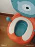 世纪宝贝（babyhood）儿童小马桶坐便器 婴幼儿便盆男女宝宝座便器PU软垫 格里蓝 实拍图