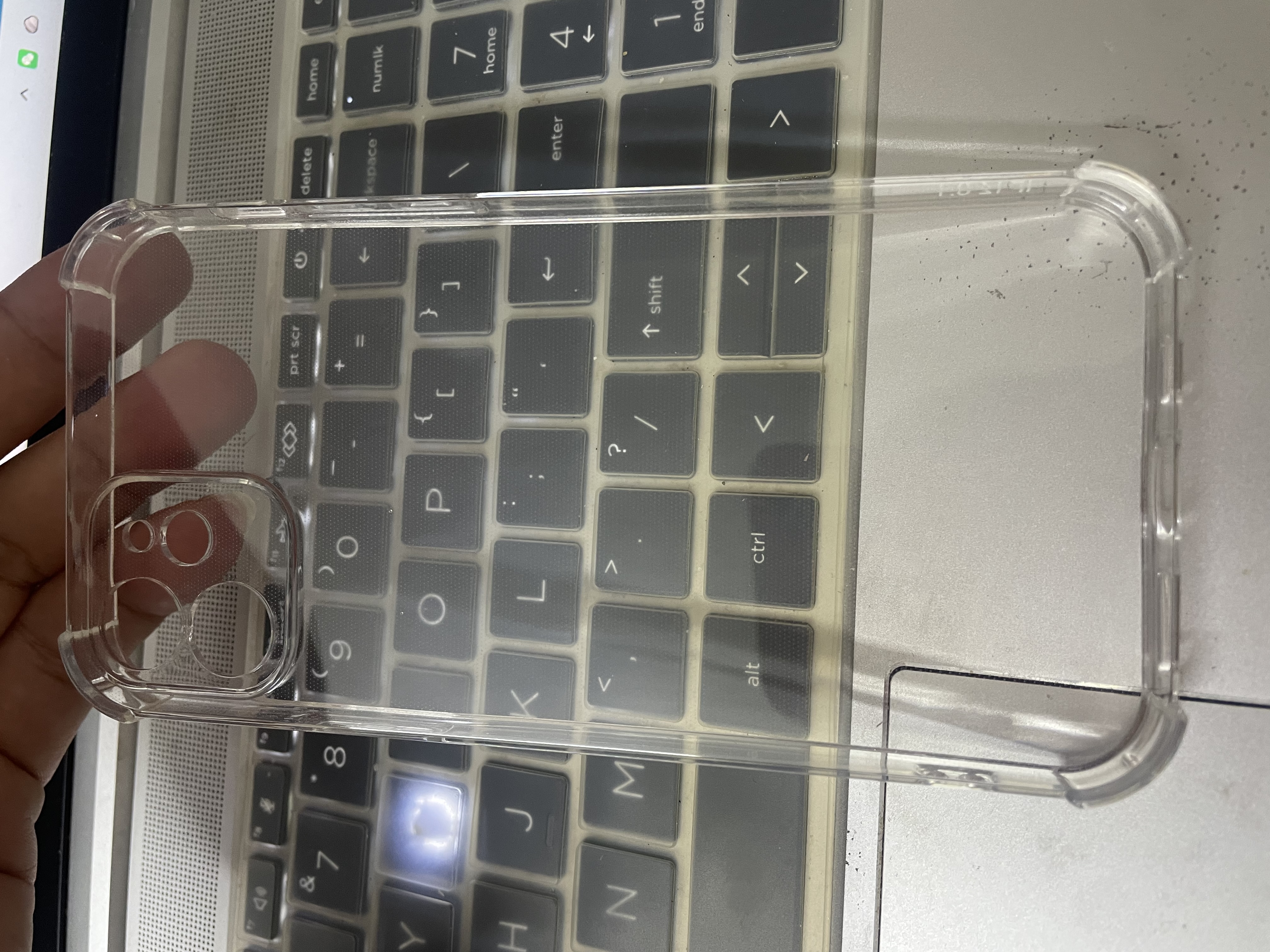 苹果16promax手机壳防摔适用iphone13/14/15lus/11/12/7/8/XS超薄镜头全包透明保护套 透明四角防摔【不易发黄】 苹果12 实拍图