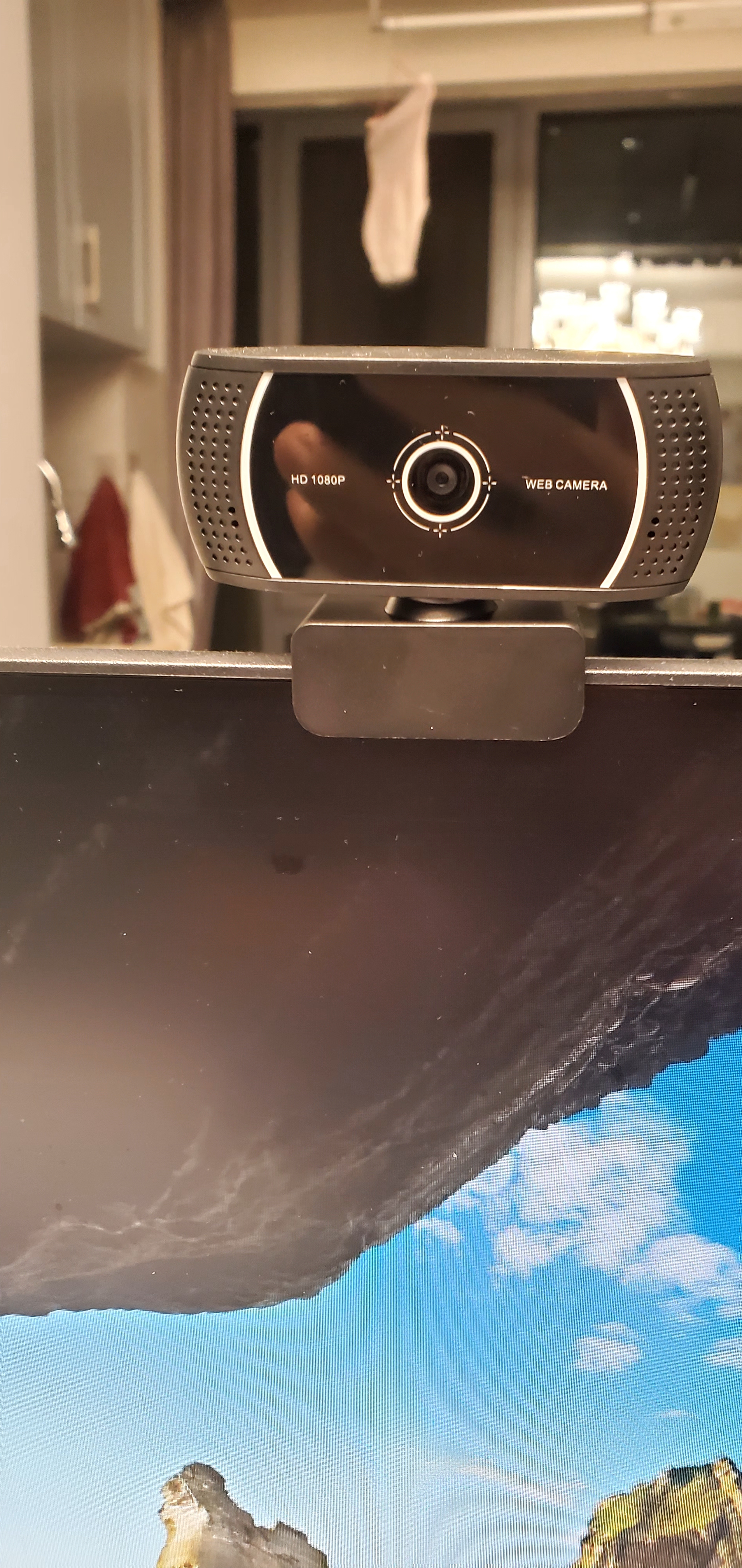 吉选C306电脑摄像头1080P高清麦克风视频通话会议考研复试网课笔记本台式一体直播家用教学USB外置外接 实拍图