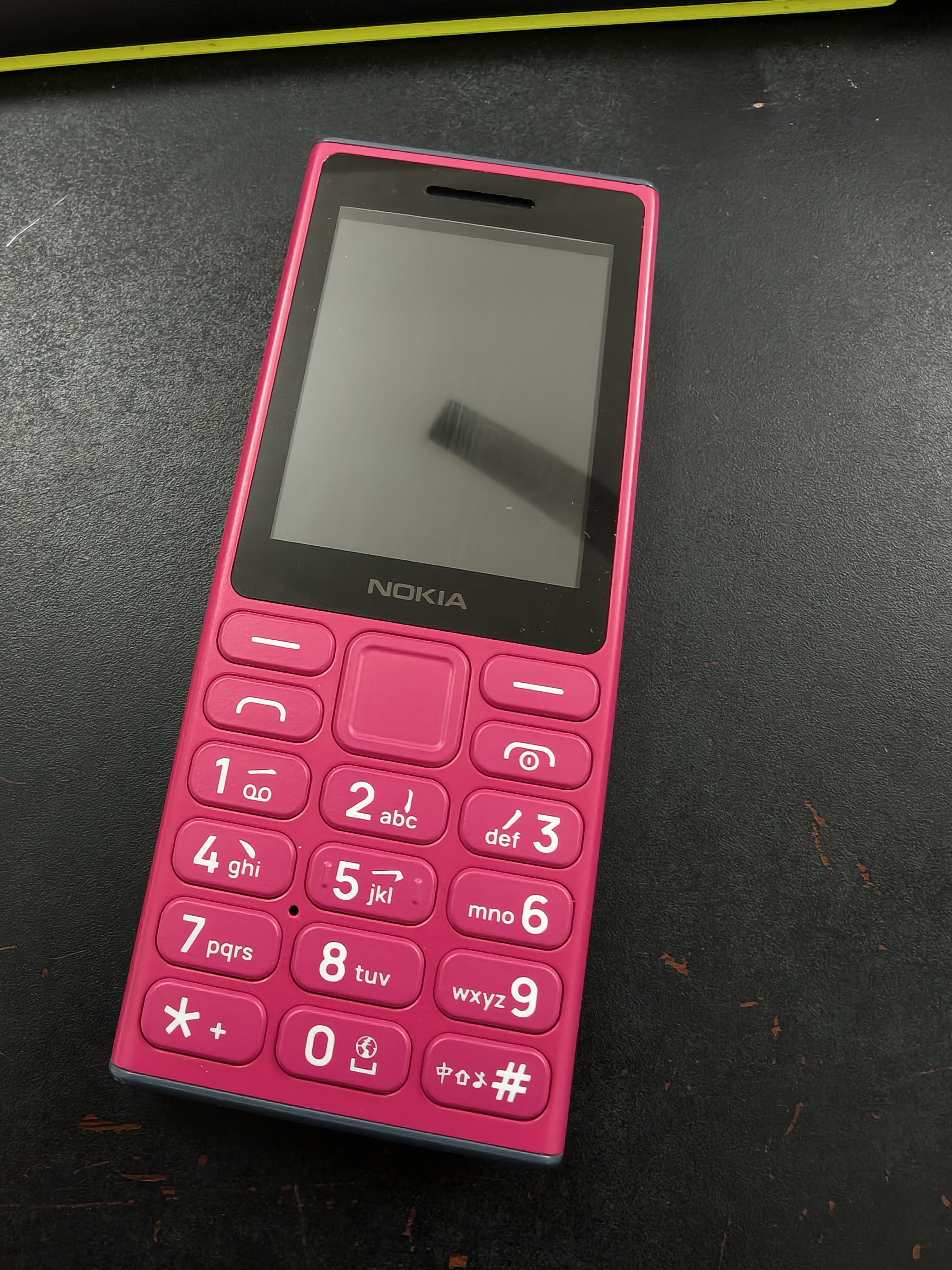 诺基亚（NOKIA）108 4G版移动联通电信广电全网通 2.4英寸双卡双待 直板按键学生老人老年人功能机备用手机粉色 实拍图