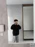 主意范（ZHUYIFAN）夹克男飞行员春秋cleanfit休闲整套立领棒球服外套短款工装冲锋衣 黑色夹克 L 110-130斤 实拍图