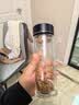 富光双层玻璃杯水杯子茶水分离泡茶杯男女士高颜值团购定制400ML 实拍图