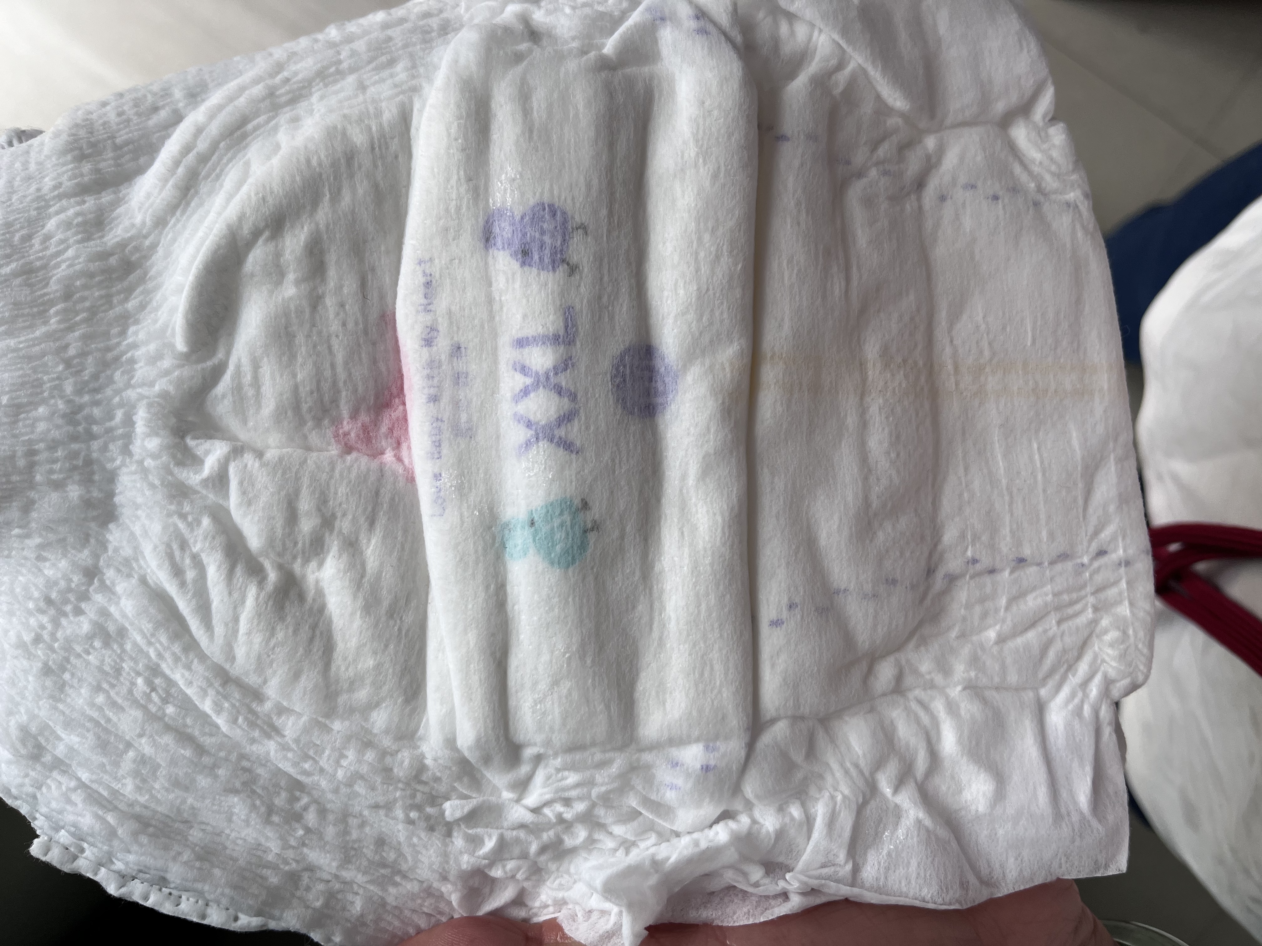 BBG丝薄轻柔拉拉裤2XL码5片装(≥15kg)试用装尿不湿夏季超薄透气 实拍图