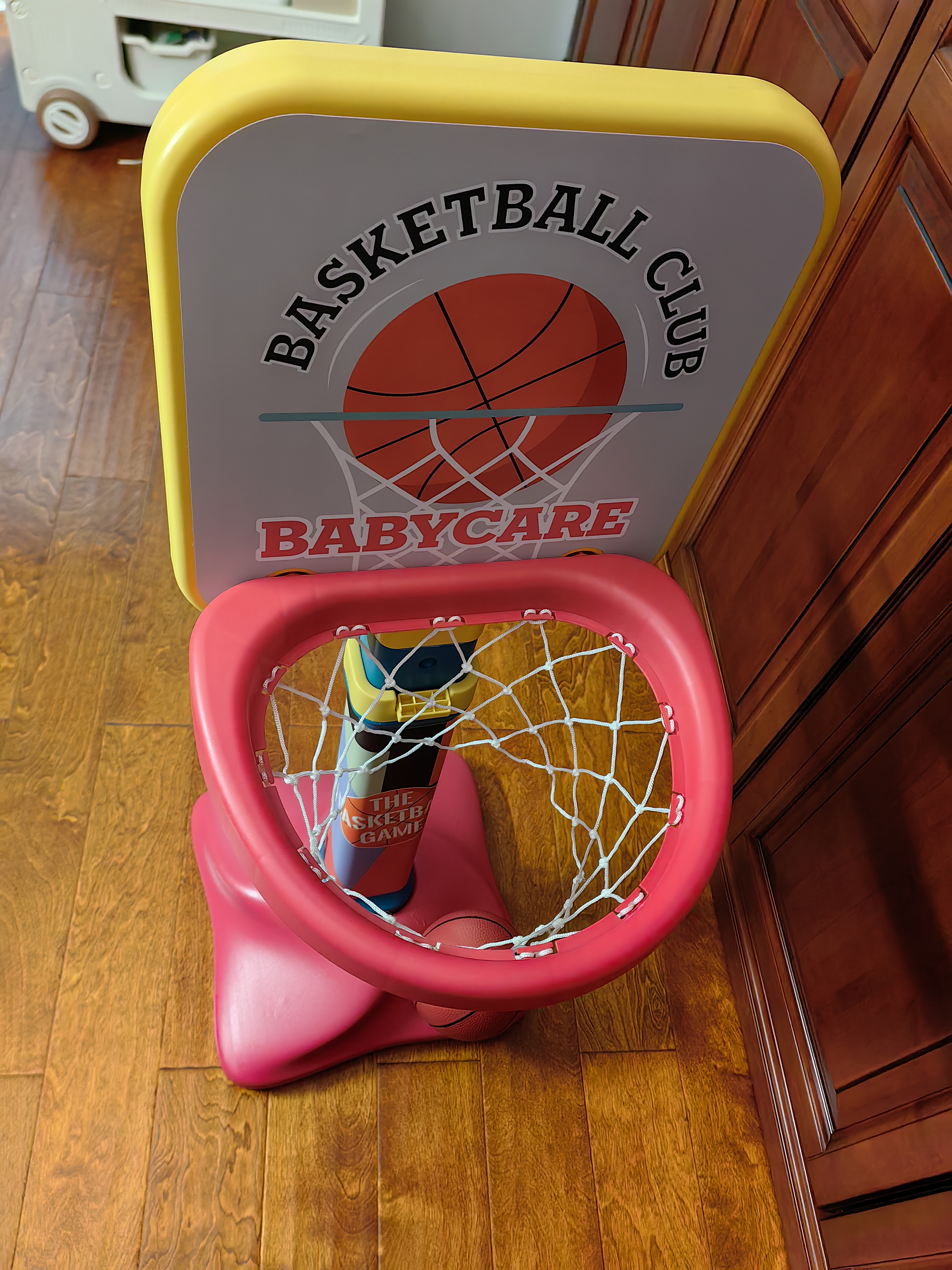 babycare儿童篮球架室内家用可升降篮球框宝宝投篮架宝宝户外运动六一礼物 实拍图