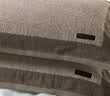 金号 A类纯棉枕巾加大加厚枕巾枕头巾 一对2条装  170g/条   52*80cm 实拍图