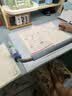 猫太子护栏坐姿矫正器儿童防低头写字矫正器小学生保护近视弯腰驼背幼儿姿势学习纠正坐读写桌面款神器蓝 实拍图