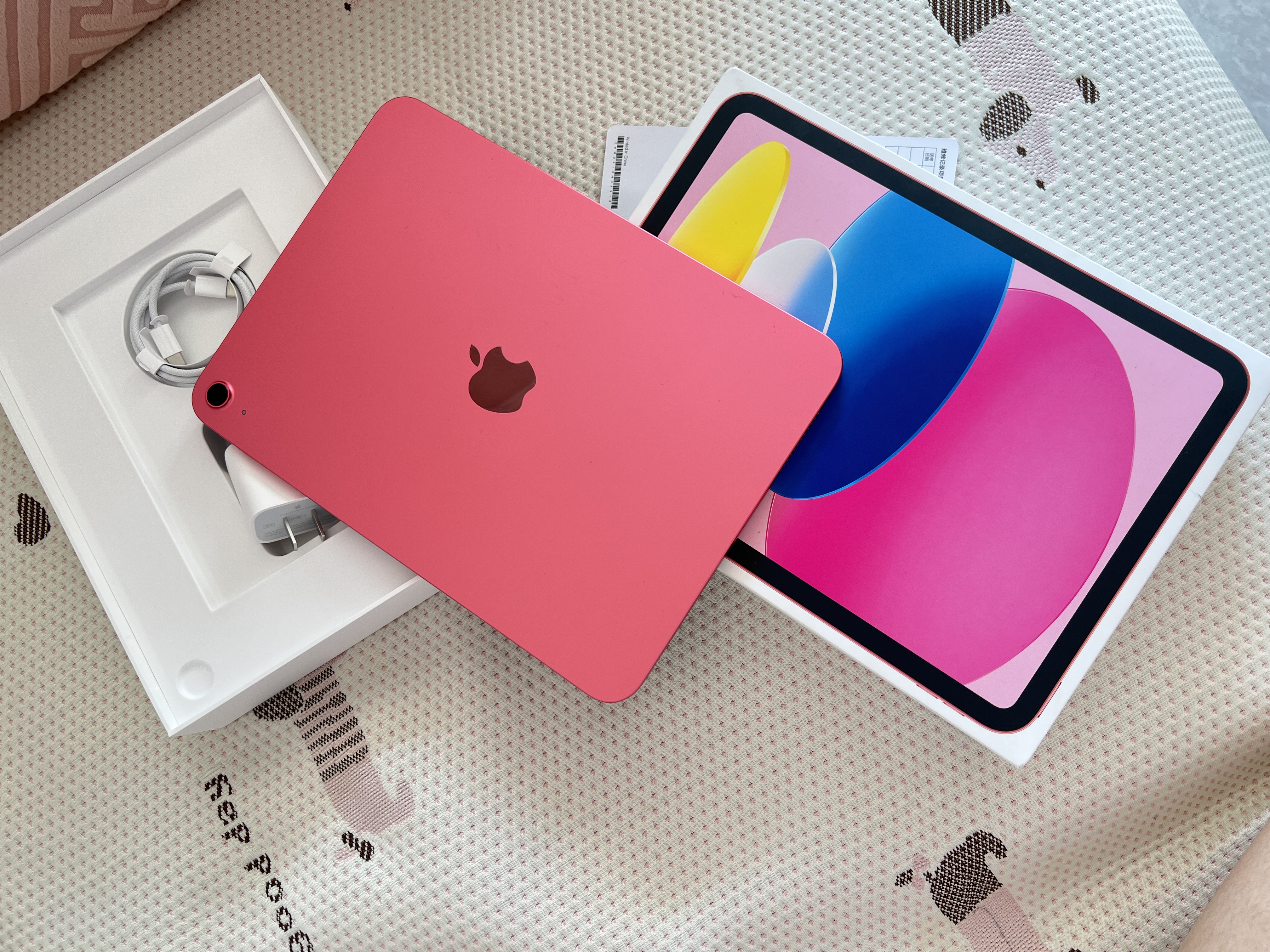 Apple/苹果 iPad 11英寸 A16芯片2025年款 平板电脑 (128GB WLAN版学习办公娱乐)粉色 实拍图