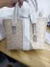 蔻驰（COACH）【品牌直供】女士MOLLIE 25中号斜挎托特包拿铁色CV965礼物次日达 实拍图
