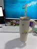 小米吸管保温杯 1L 樱花粉 316L 不锈钢学生大容量冰霸水杯 实拍图