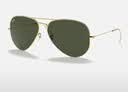 雷朋（RayBan）经典飞行员系列金属太阳镜男女款开车眼镜户外墨镜0RB3026 L2821黑色镜框 绿灰色G15 尺寸62 实拍图