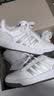 adidas ENTRAP美式校园风运动鞋少年感复古篮球风板鞋阿迪达斯   白色/金属暗银   42 实拍图