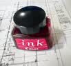 百乐（PILOT）非碳素墨水不堵笔 钢笔用墨水瓶装30ml INK-30-R原装进口红色  实拍图
