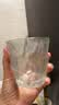 拜杰玻璃杯水杯冰川杯咖啡杯啤酒杯酒杯牛奶酒杯果汁杯杯子300ML2只装 实拍图