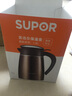 苏泊尔（SUPOR）保温壶304不锈钢高真空保温瓶 家用运动旅行壶旅游壶暖水瓶1.6L-2.0L 1.6L-摩卡金 实拍图