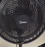 美的（Midea）【超级单品】七叶轻音立式电风扇家用柔风落地扇台式桌面小型风扇大风量节能摇头宿舍电扇 SAF30AB 实拍图