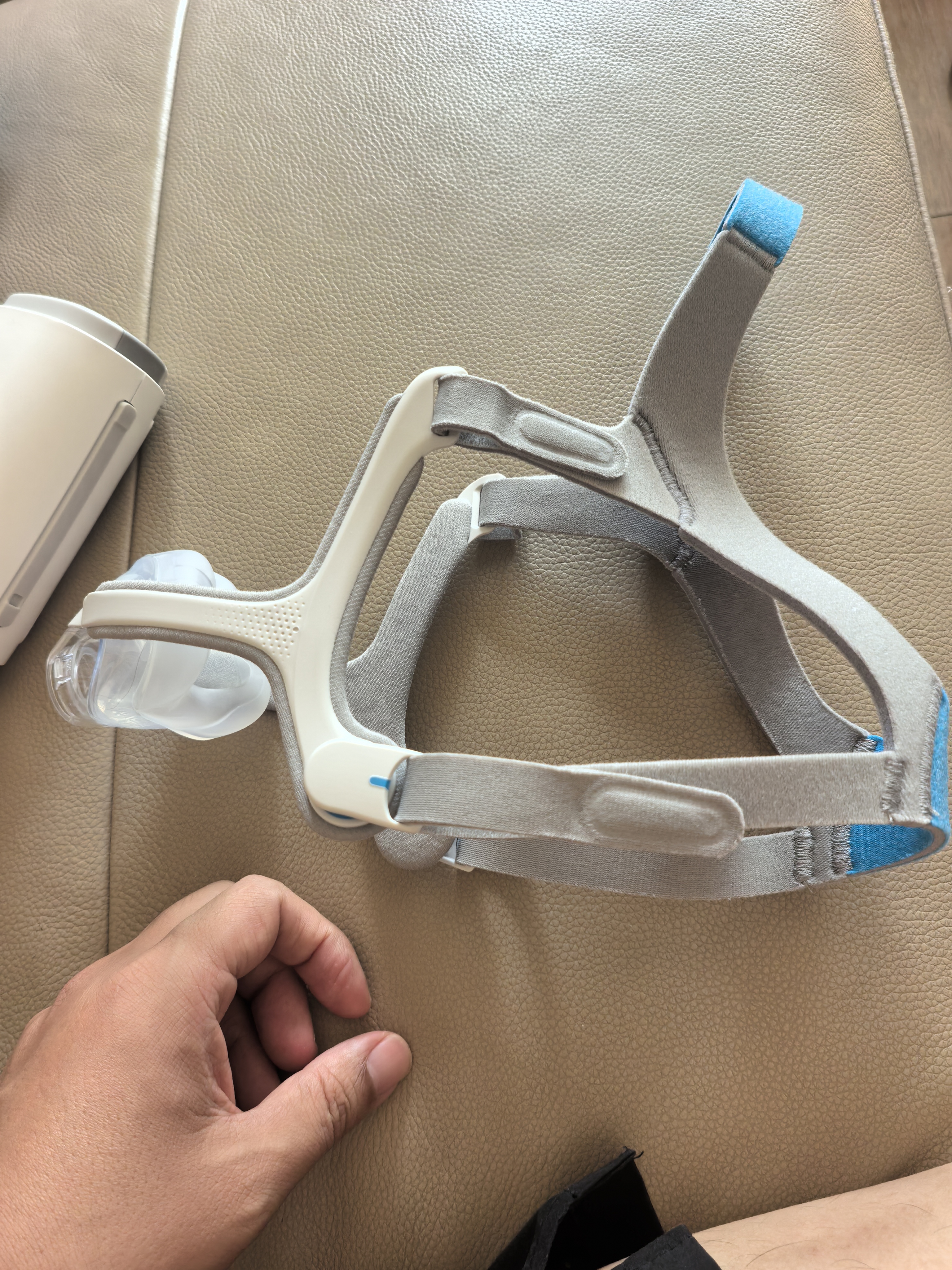 瑞思迈（Resmed）AirMini单水平呼吸机家用便携止鼾器防打呼噜正压通气治疗 机 实拍图
