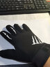 慕熙威尔（MUXIWEIER） 骑行手套秋冬季男女触摸屏户外运动山地车防滑保暖骑行装备穿戴装备 黑色 实拍图
