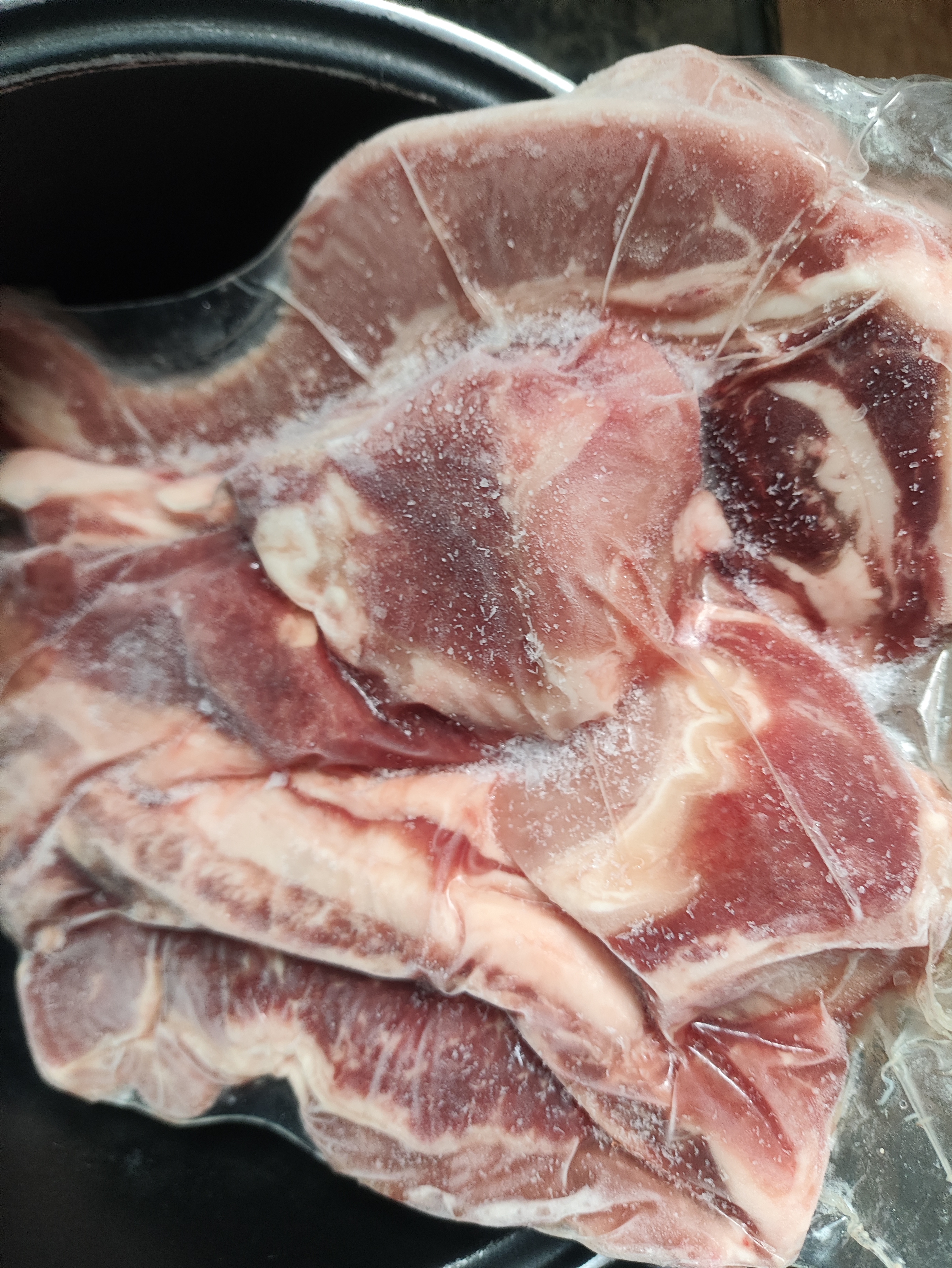 沃典巴西原切牛肋肉肋条净重2斤 牛肉生鲜去骨牛胸腹肉 烧烤炖煮食材 实拍图