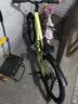 京东京造灵跃自行车铝合金车架8-12-15岁儿童自行车学生变速24寸青柠绿 实拍图