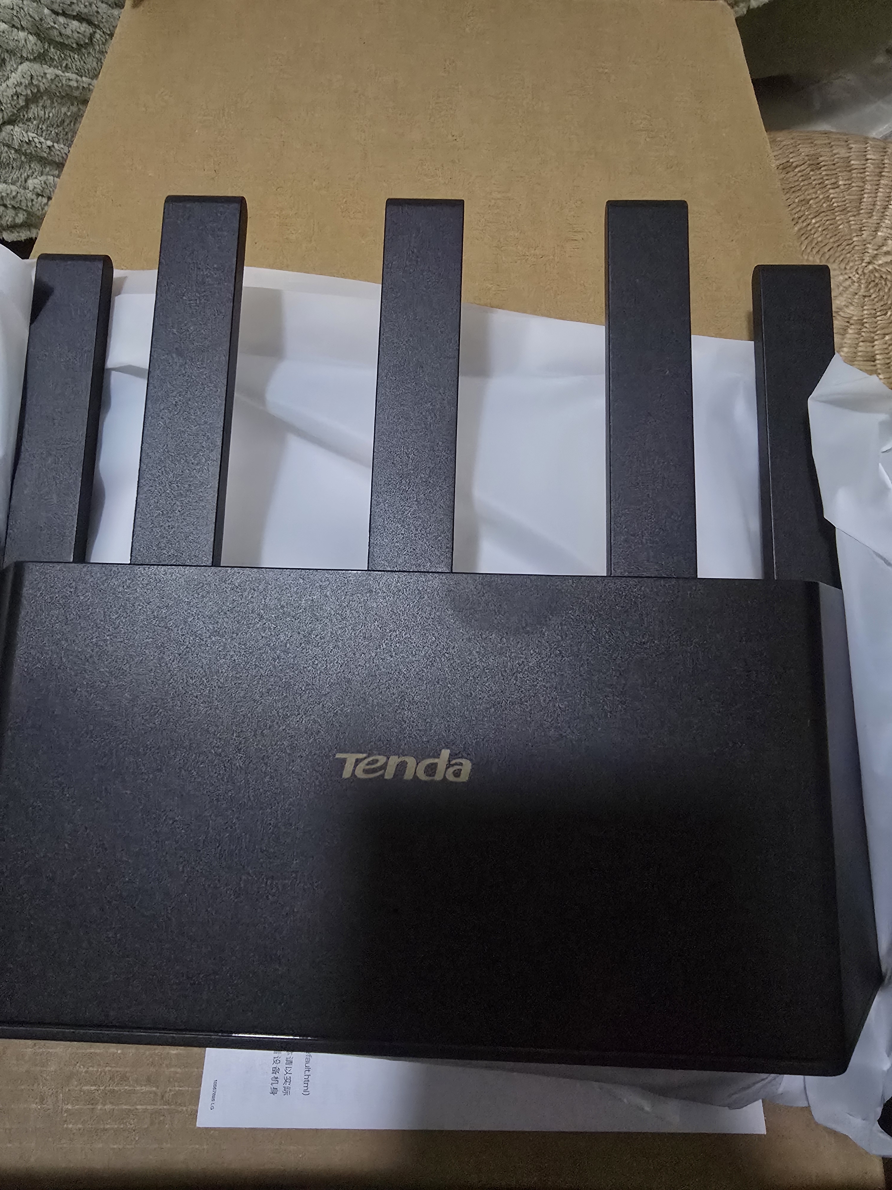 Tenda腾达路由器WiFi7【云霄BE5100】千兆穿墙王信号放大器增强无线超强2.5g网口家用电竞立式BE6L Pro 实拍图